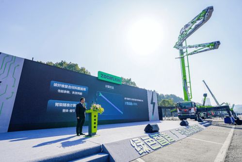 中联重科重磅发布新能源产品及新材料技术，以绿色智造引领“双碳”新未来